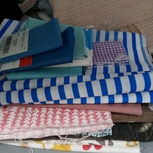 Scrap bag for face mask home decor etc